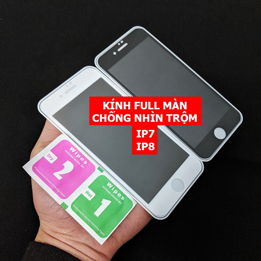 Kính cường lực chống nhìn trộm Iphone 7 - Iphone 8