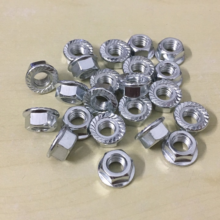 M8 - 20 CON ĐAI ỐC LÔNG ĐỀN - TÁN LÔNG ĐỀN 8li