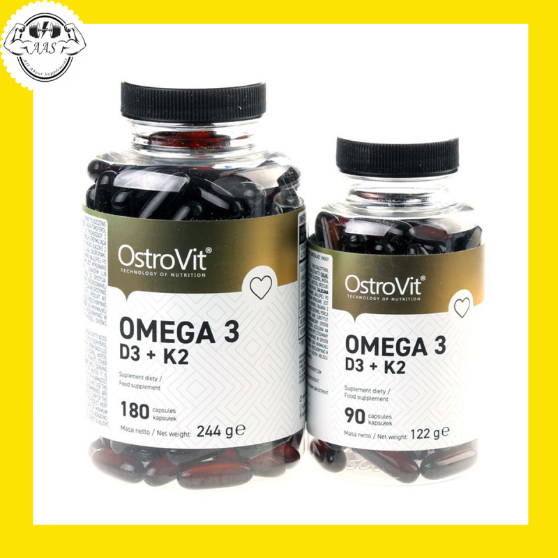 FISH OIL - OSTROVIT - OMEGA 3 D3 + K2