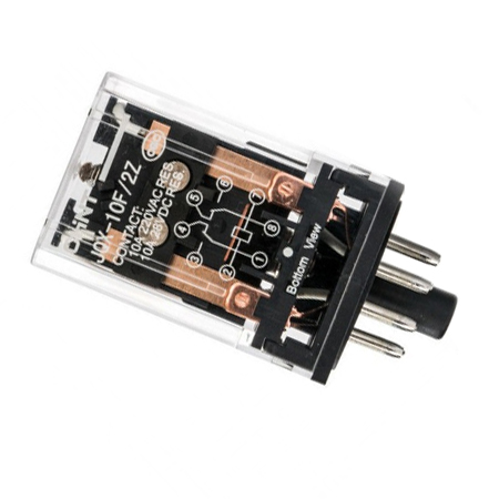 Relay trung gian chint 8 chân tròn 220vac jqx-10f/2z ac220v