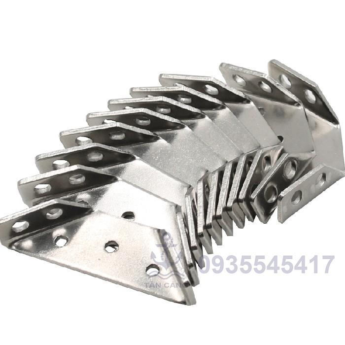 1 cặp Ke Góc Inox Size 1 - 65mm