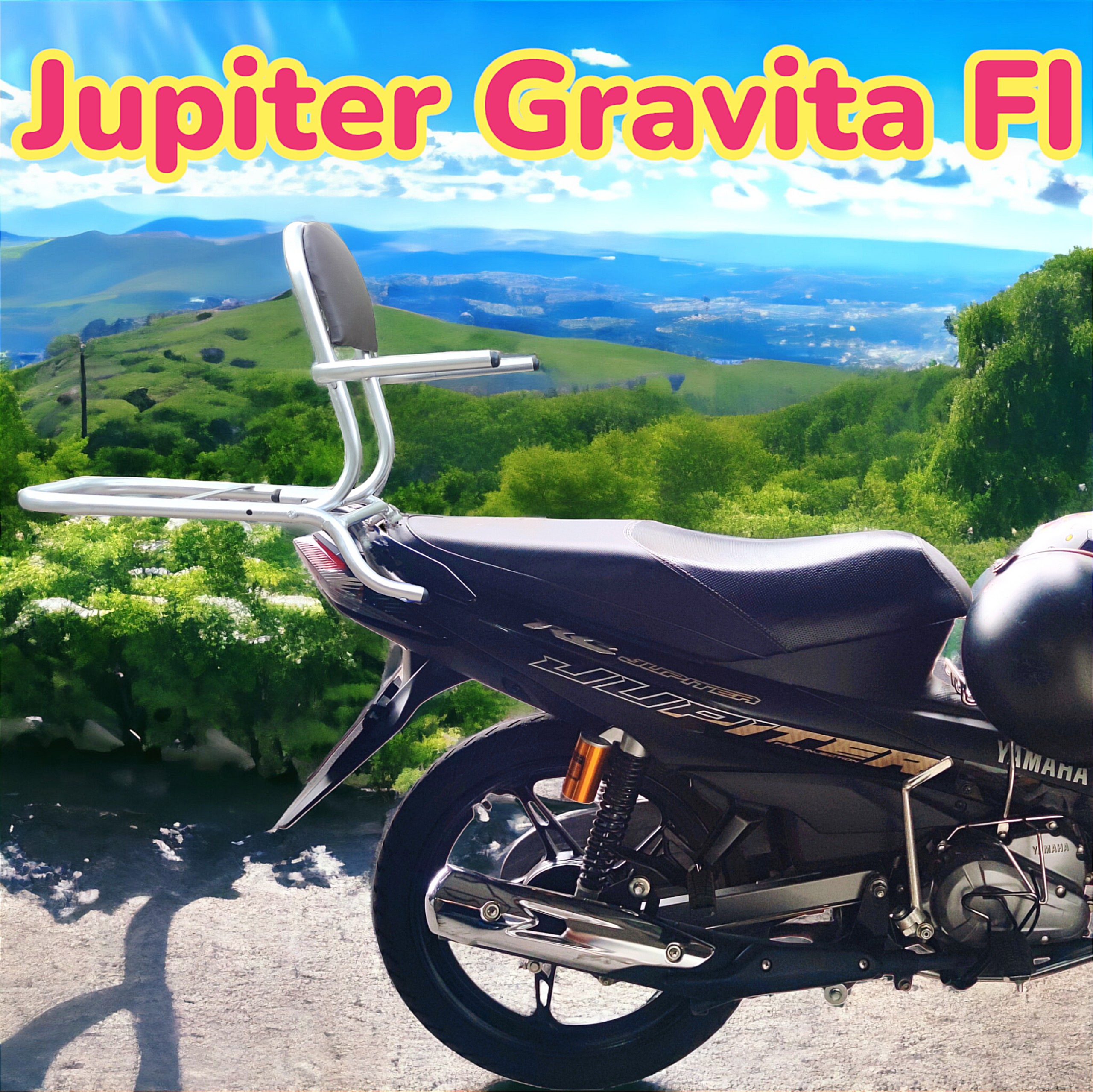 ( tặng lót tay) Baga phượt xe Jupiter gravitar