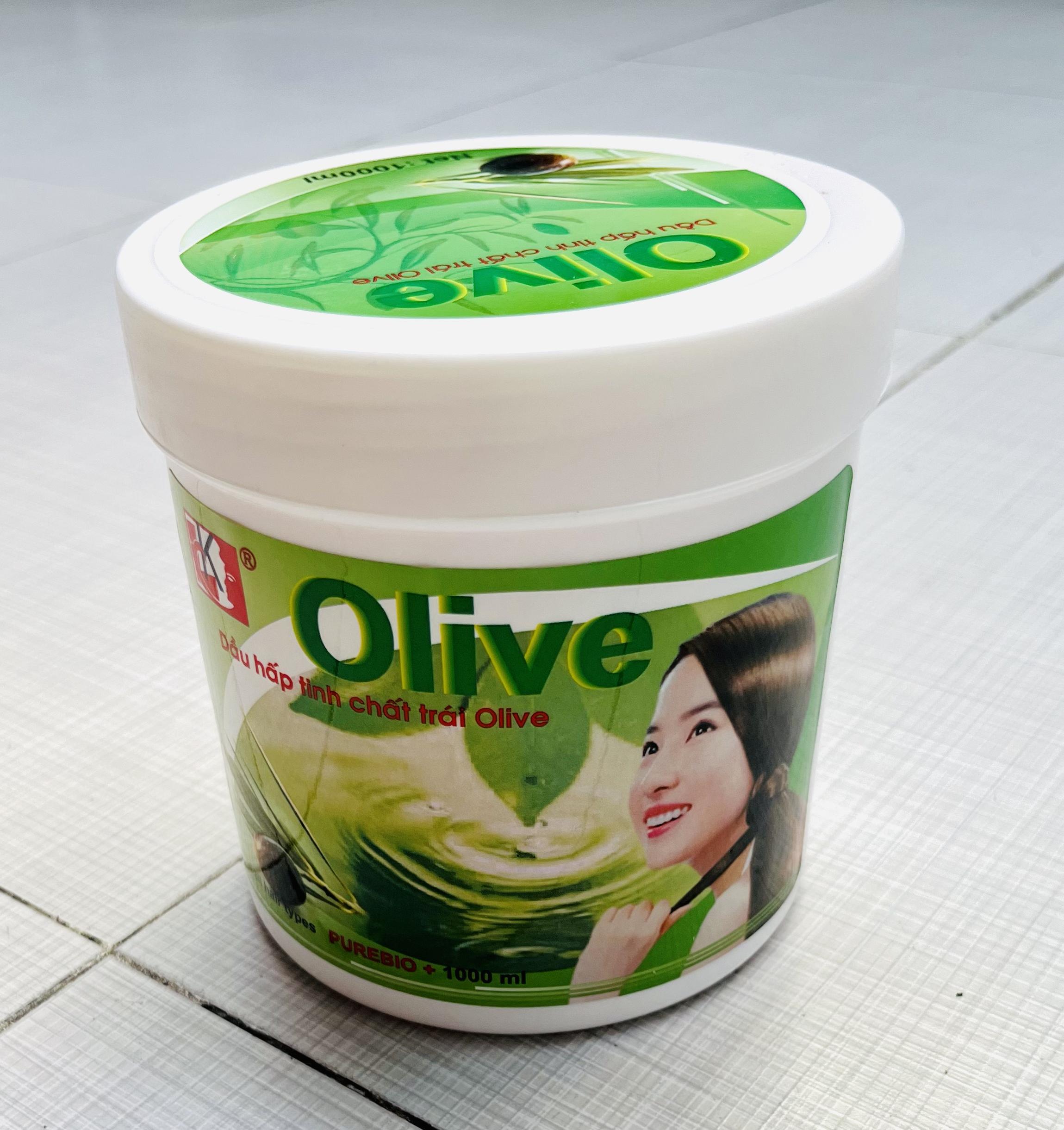 Dầu hấp dưỡng tóc lk olive 1000ml