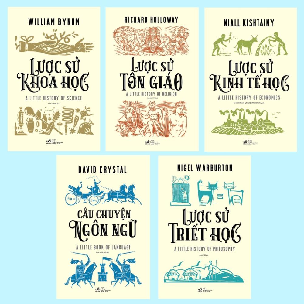 Sách - Combo 5 Cuốn Lược sử - A little history ( Nhã Nam )[Tôn giáo]