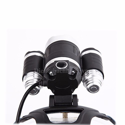 Đèn pin đội đầu 3 bóng T6 - DEN3BONG1Ta