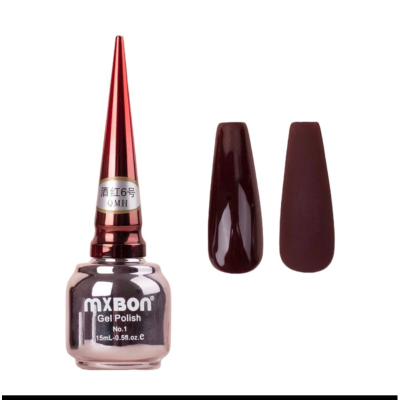 Sơn Gel Mxbon 6 Màu Đỏ Đẹp Đang Hot
