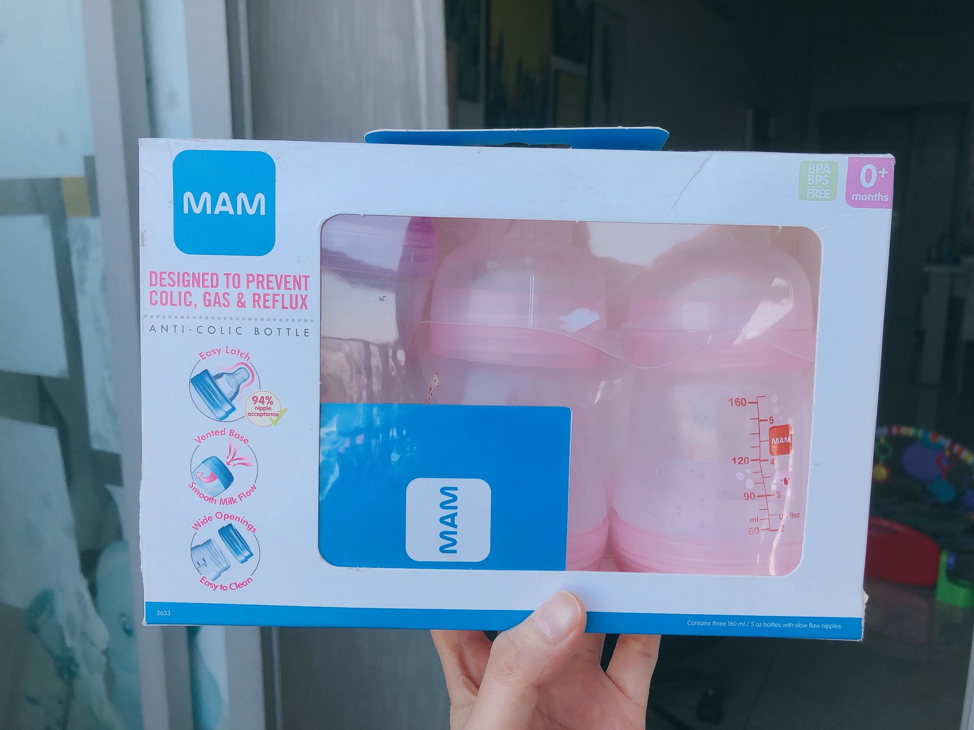 [HCM]Bình Sữa Mam 160ml (tách set)