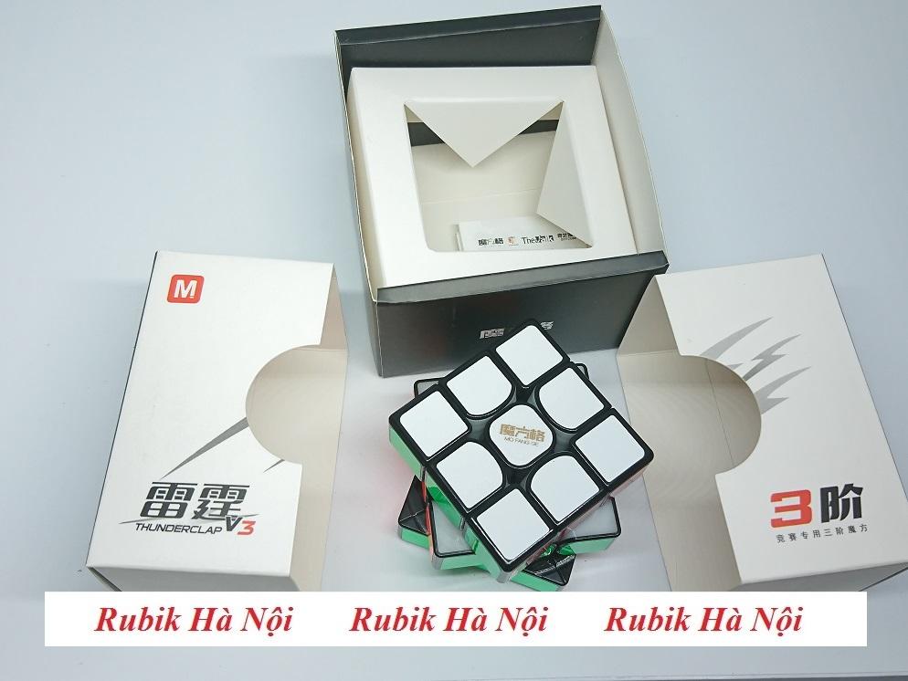 Rubik 3x3x3 Qiyi Thunderclap V3 M Có Nam Châm