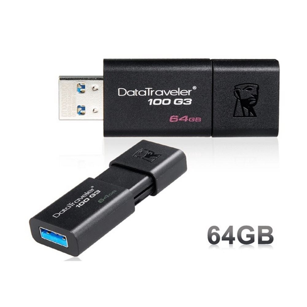 [Xả Kho] Thiết Bị Lưu Trữ USB Kingston DT100G3 64GB