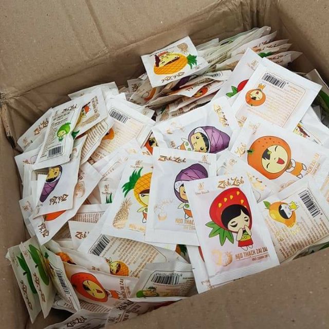 1kg Thạch Zai Zai Đức Hạnh mix nhiều vị Siêu Hot