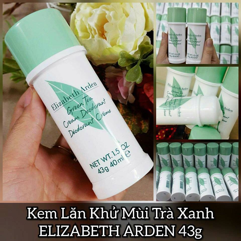 [HCM]Lăn khử mùi trà xanh Elizabeth Arden Green Tea Cream Deodorant 43g nhập khẩu-4036 cam kết hàng đúng mô tả chất lượng đảm bảo an toàn đến sức khỏe người sử dụng