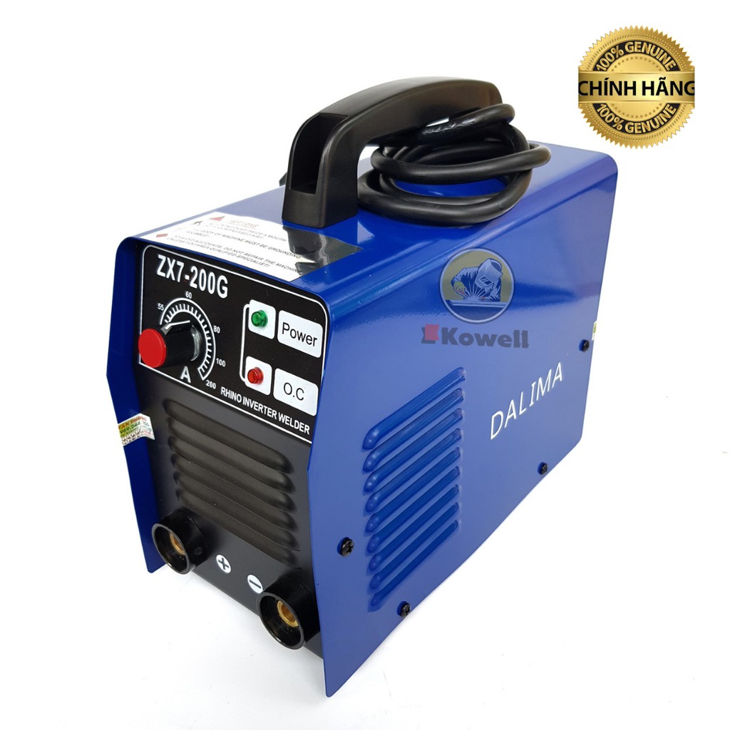 Máy hàn que Dalima zx7 200 hàn siêu khoẻ