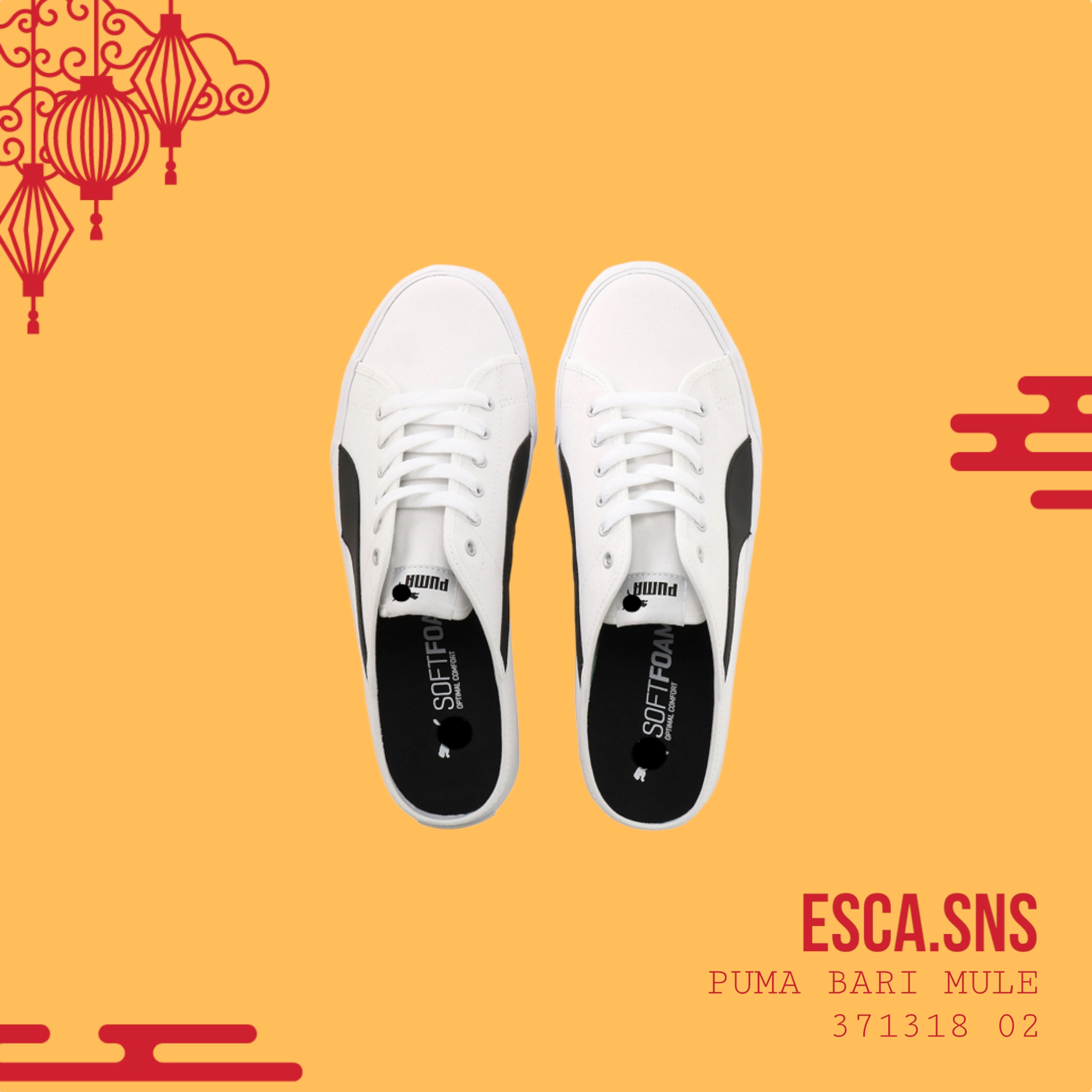 [Chính hãng] Giày PUMA MULE BARI - 371318 02