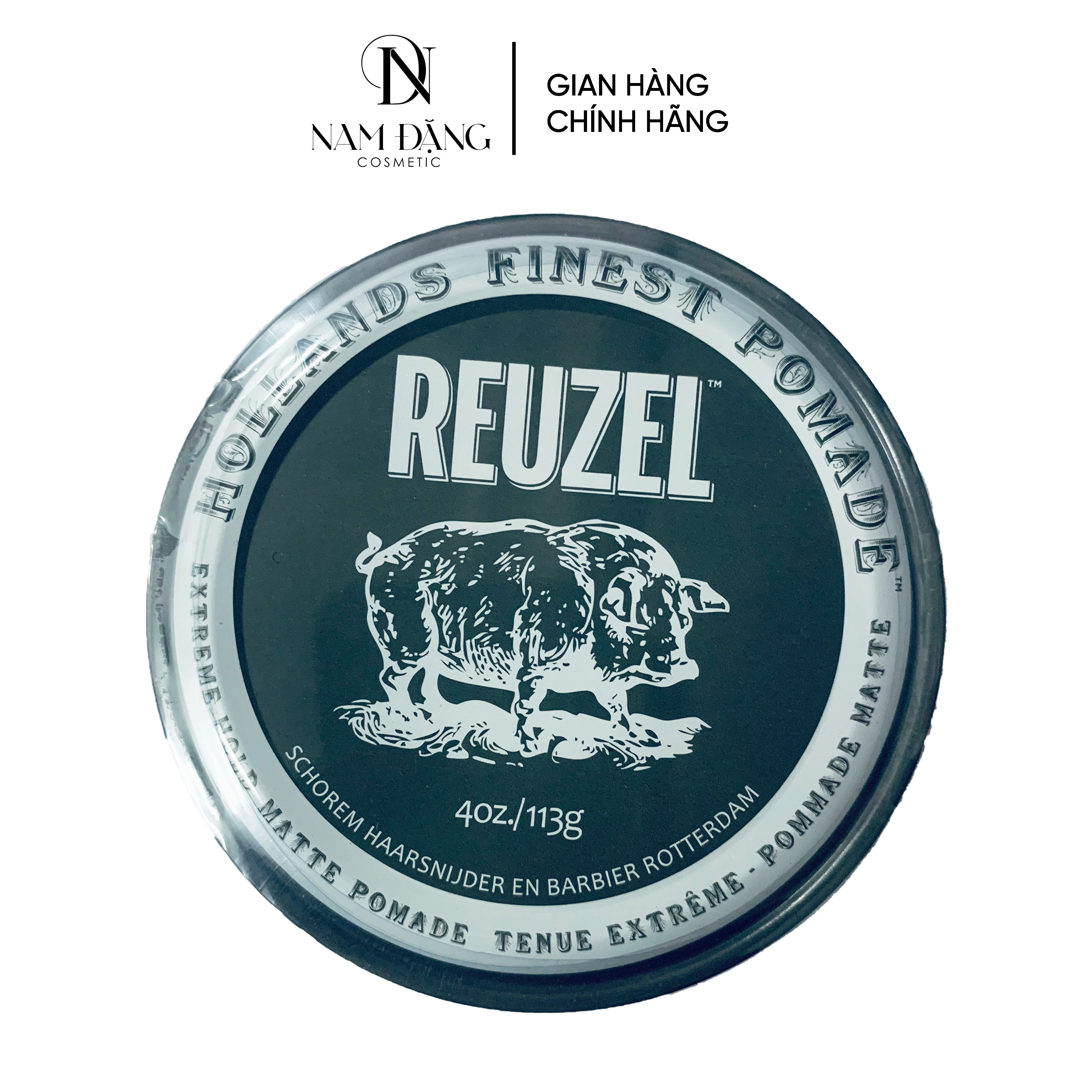 Sáp vuốt tóc Reuzel Extreme Hold Pomade