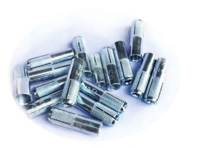 Tắc kê  sắt 8li (hộp 100 cái)- Nở sắt M8