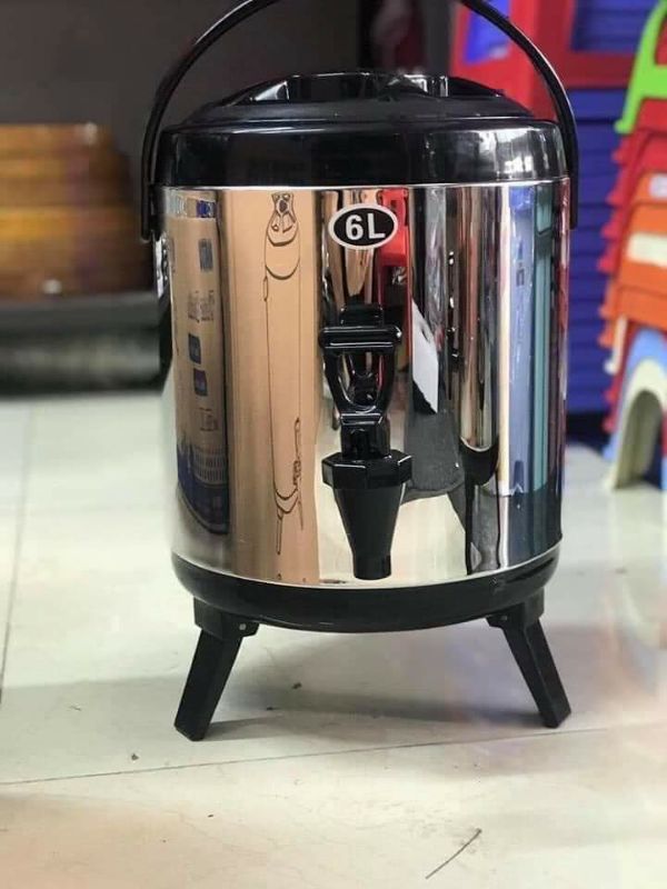 BÌNH GIỮ NHIỆT Ủ TRÀ SỮA INOX từ 8L