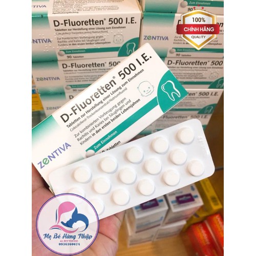 Viên Vitamin D 500 I.E Đức