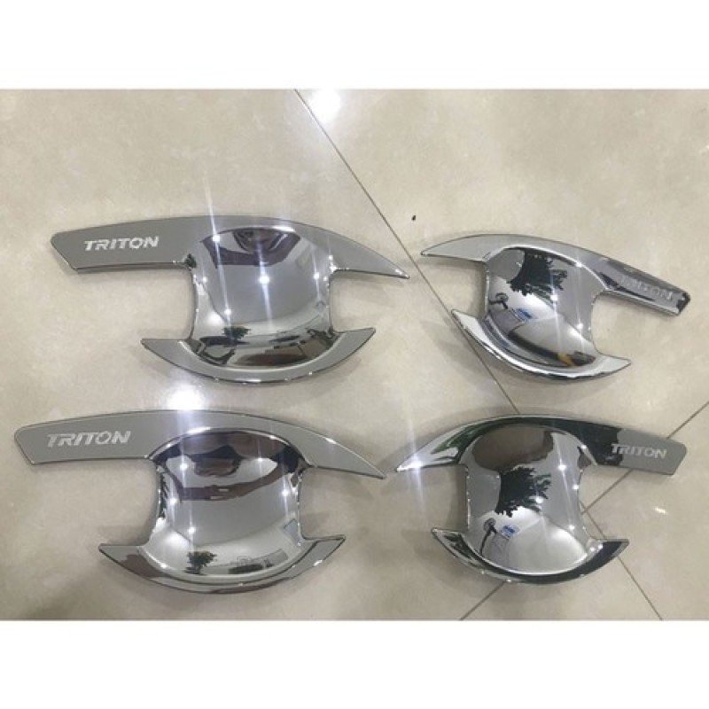 Bộ 4 Ốp Hõm Cửa Mạ Crom Triton 2019-2020