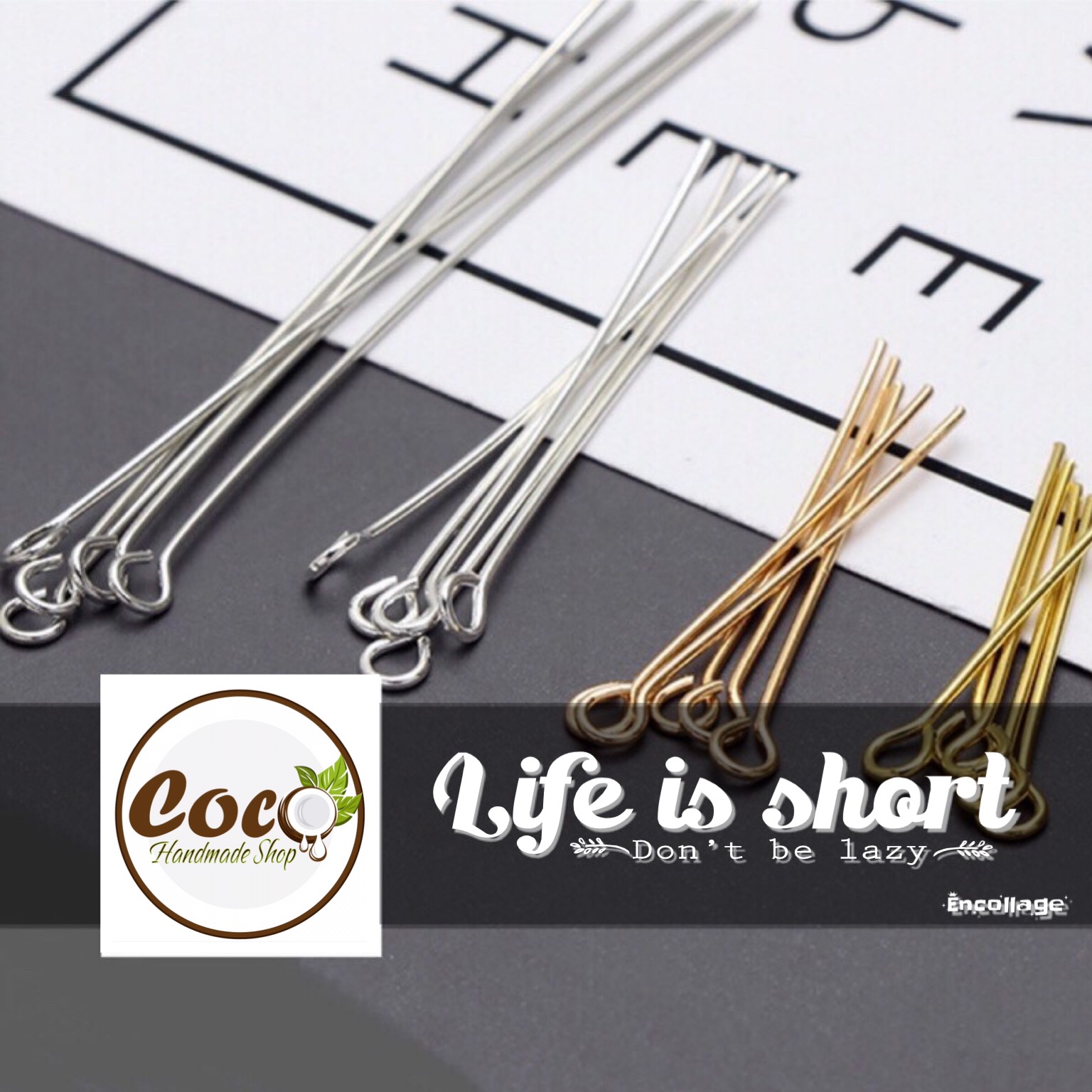 Đinh Xỏ Đế Vòng Làm Trang Sức