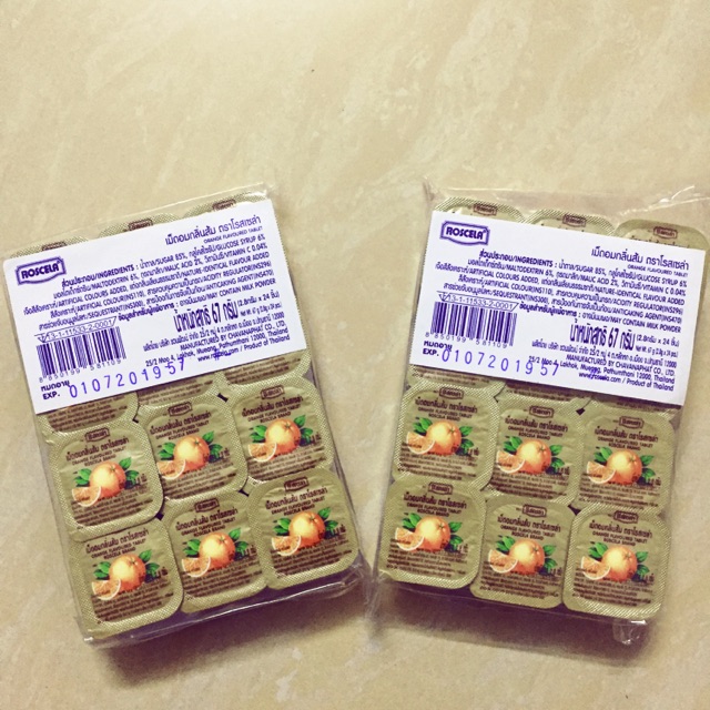 Combo lốc  24 hộp kẹo C Thái Lan