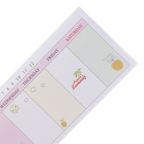 [HCM]Tập Giấy Note Ghi Chú Kế Hoạch Tuần - Pineapple