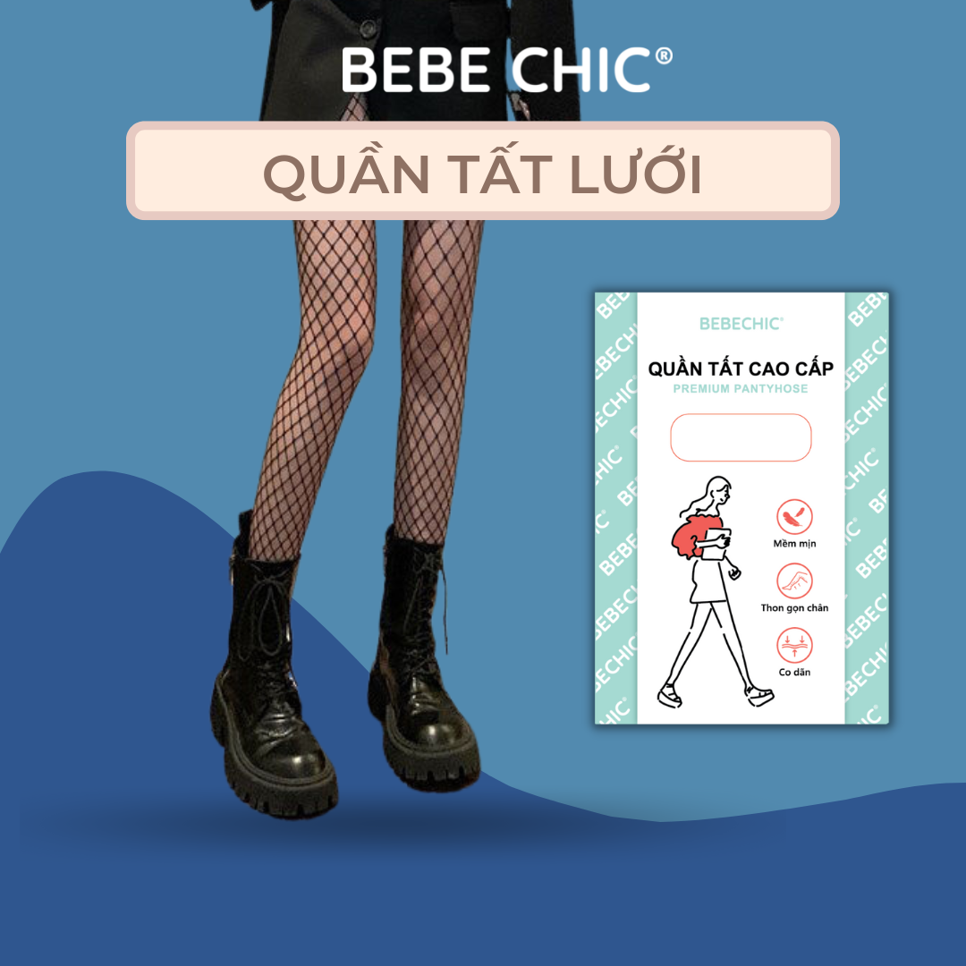 Quần Tất Lưới Mắt To Co Giãn Cao Cấp BEBECHIC QT02