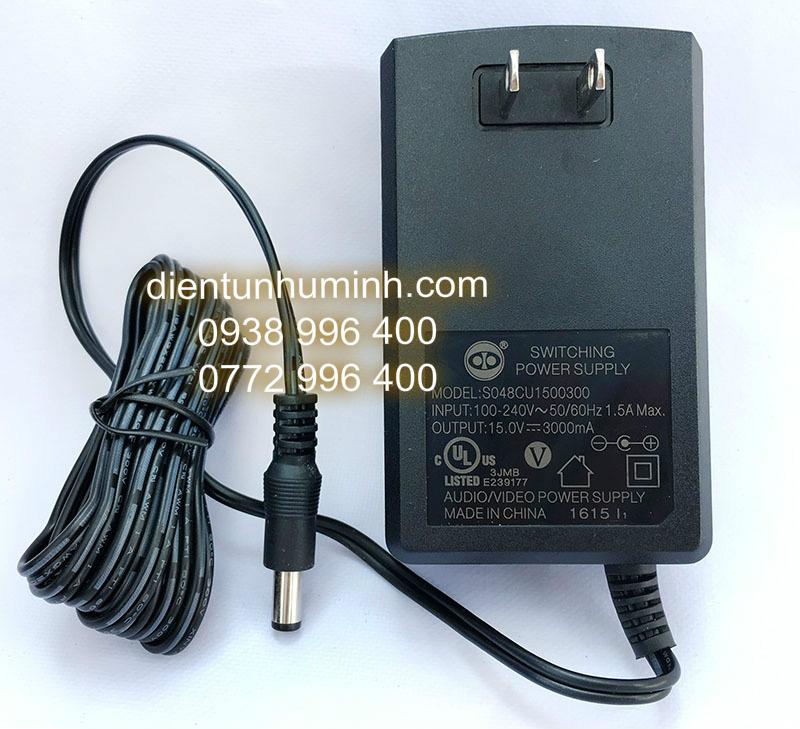 [HCM]Sạc Loa Kéo 15v-3a - sạc Loa Acnos