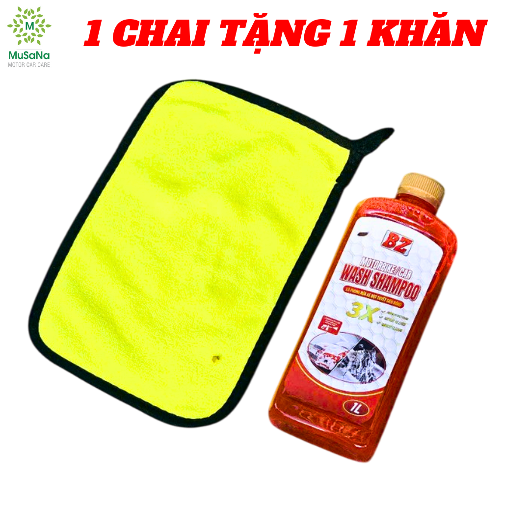 Dung Dịch Rửa Xe BZ Gloss Shampoo 1000ml (Chọn Phân Loại)