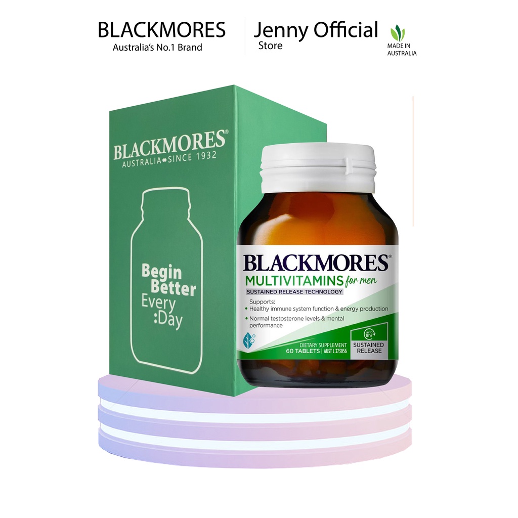 Viên uống bổ sung vitamin tổng hợp cho nam giới Blackmores Multivitamin