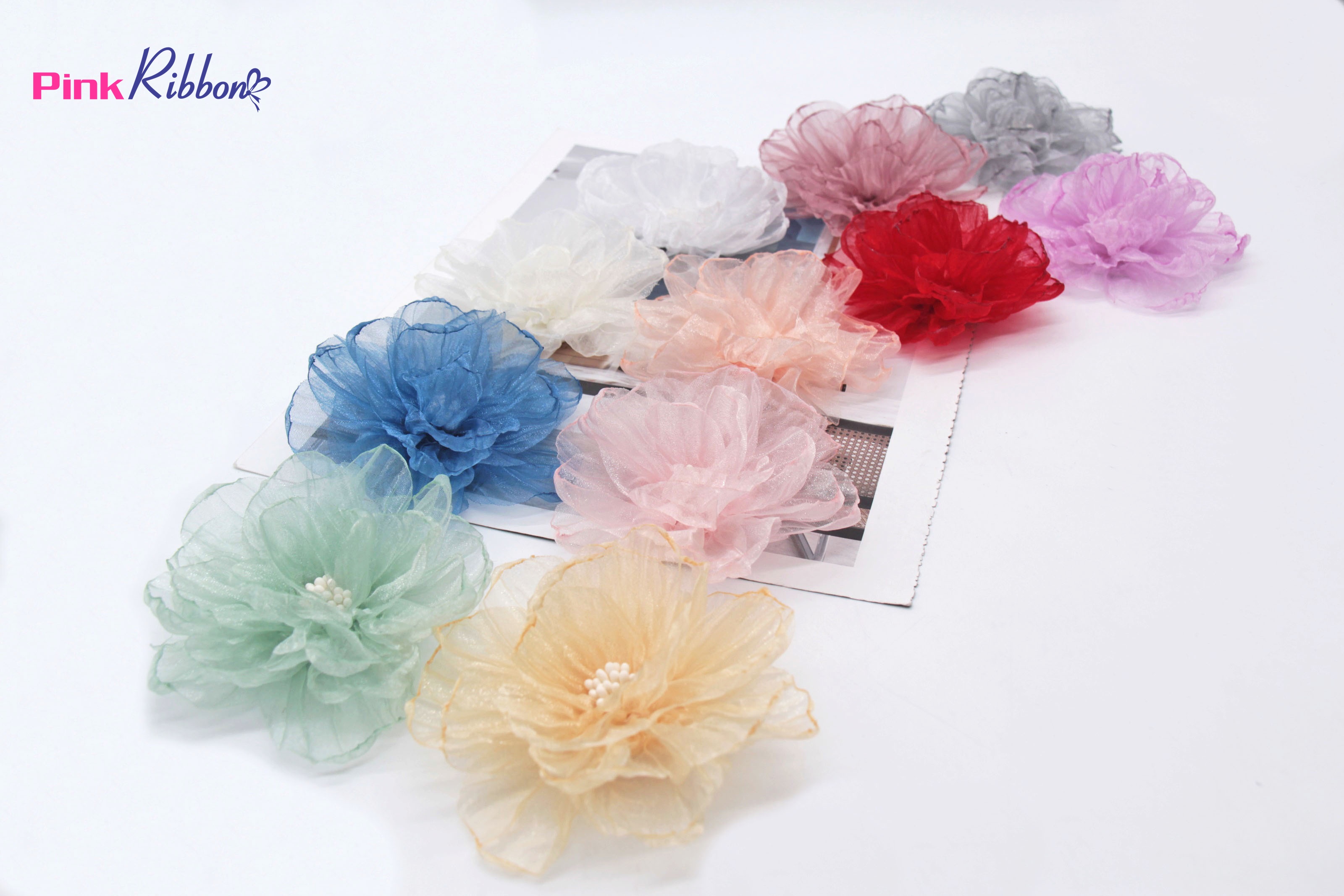 Hoa Voan Nhăn Đường Kính 9Cm