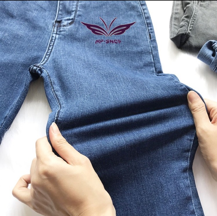 QUẦN JEAN NỮ LƯNG CAO SIÊU CO GIÃN 3 SIZE 45-58KG