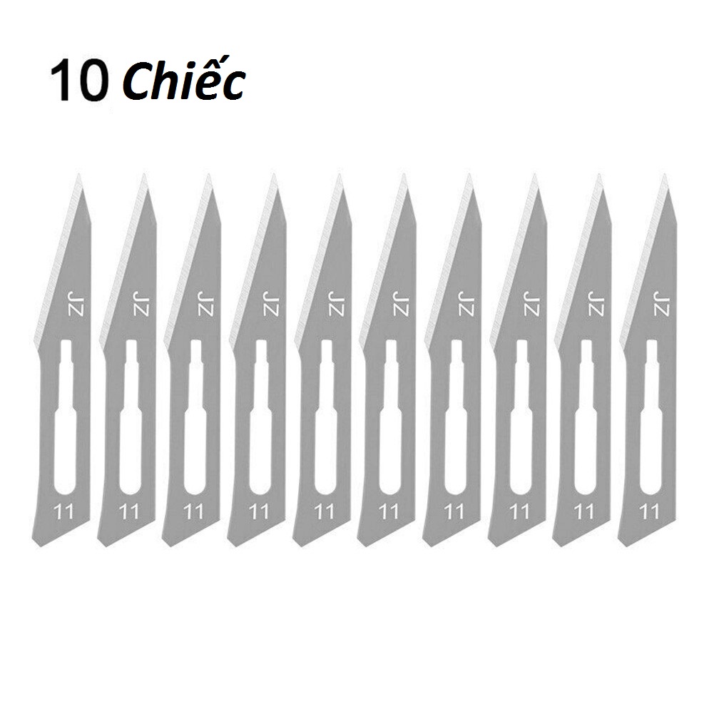 10 chiếc lưỡi dao mổ số 11