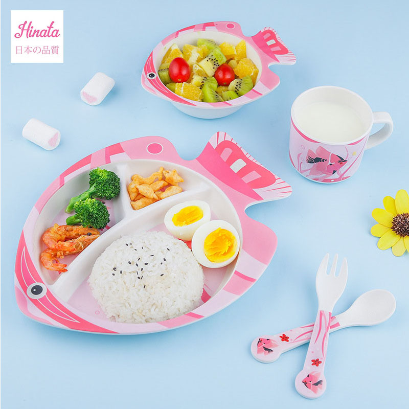 Trọn bộ bát ăn dặm Hinata Nhật Bản BAD01