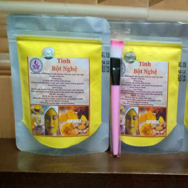 100g tinh bột nghệ trắng da & mờ nám