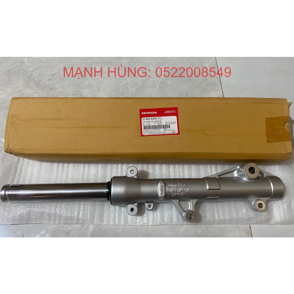 Giảm xóc, phuộc trước trái pcx 2012