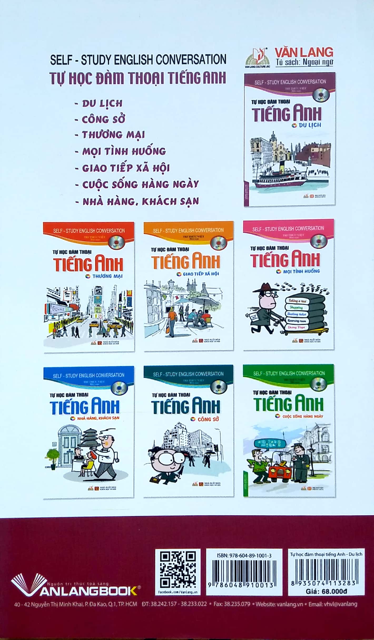 Fahasa - Tự Học Đàm Thoại Tiếng Anh - Du Lịch (Kèm CD)