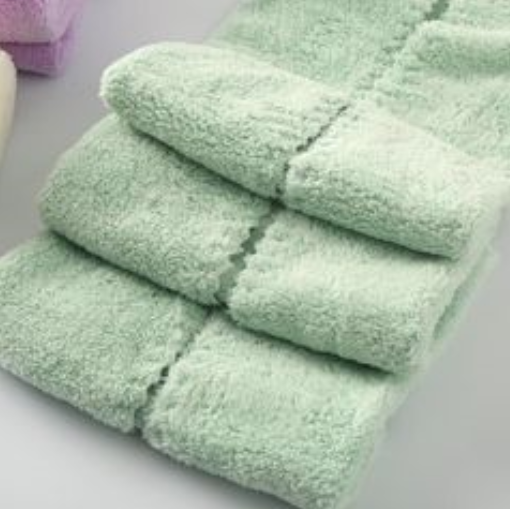 [HCM]Khăn rửa mặt lông cừu Hàn Quốc siêu mềm thấm nước tốt
