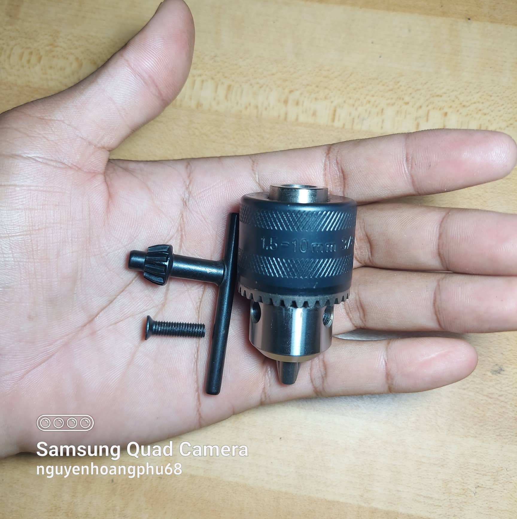 đầu kẹp mũi khoan tolsen 10mm 13mm