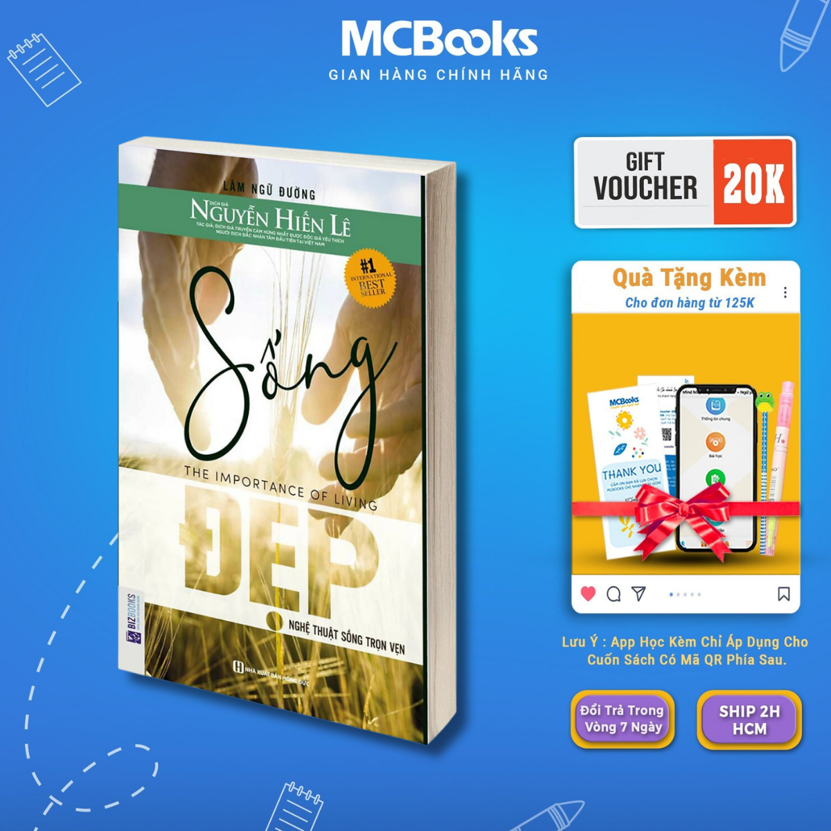 Sách - Sống đẹp - Nghệ thuật sống trọn vẹn - McBooks