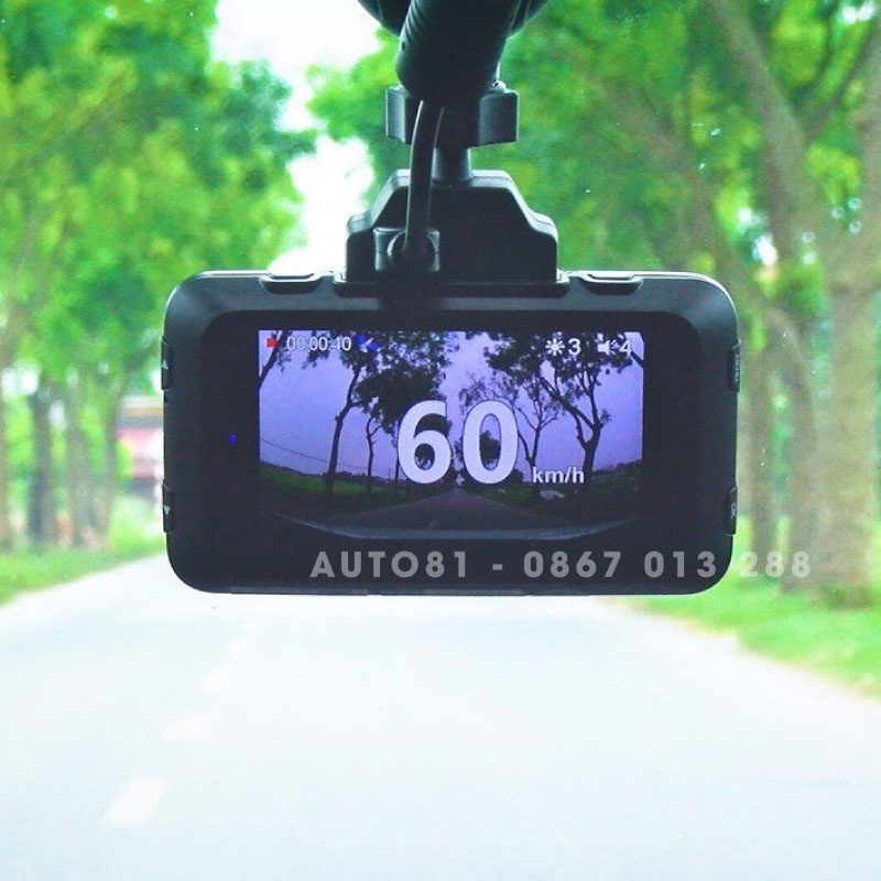 CAMERA HÀNH TRÌNH WEBVISION A18, CẢNH BÁO TỐC ĐỘ BẰNG GIỌNG NÓI (tặng thẻ nhớ 32G)