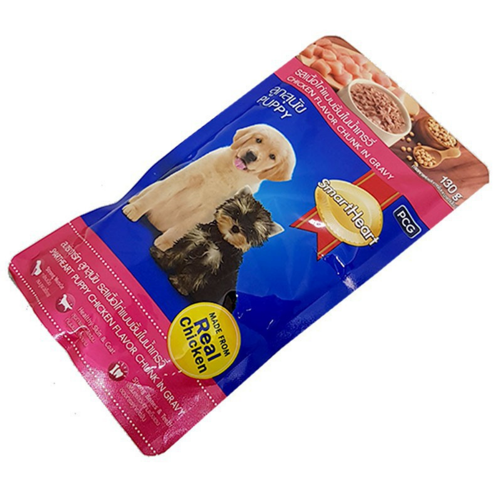 Pate Smartheart cho chó gói 130g