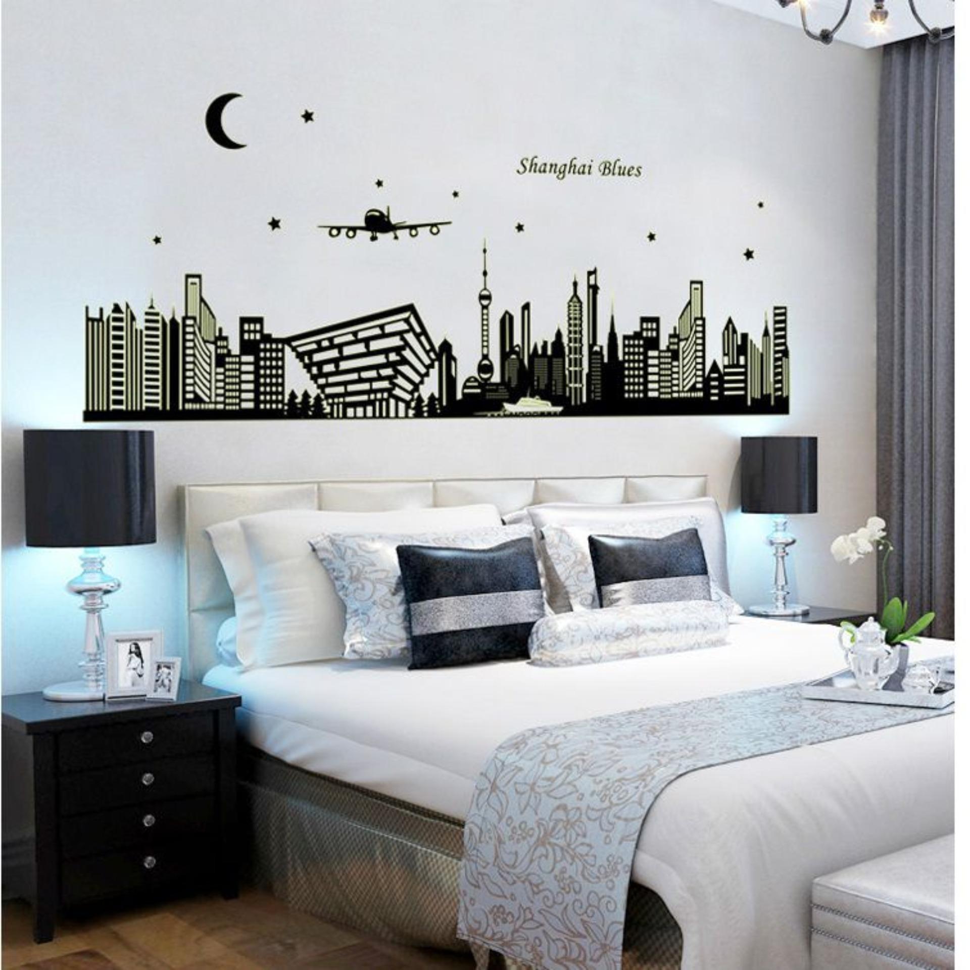 [HCM]Decal dán tường Dạ quang Thượng Hải DDQ012 (60 x 170 cm)