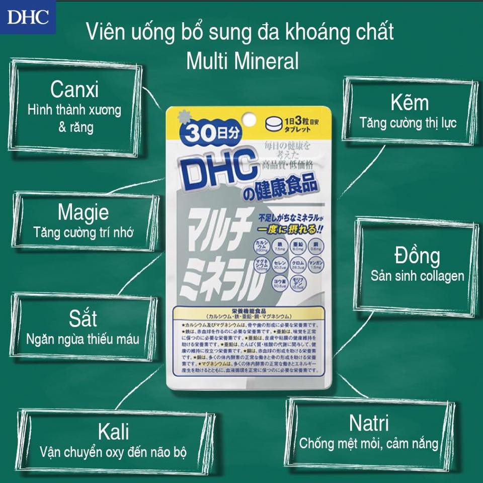 HCM - Viên uống  bổ xung đa khoáng  chất