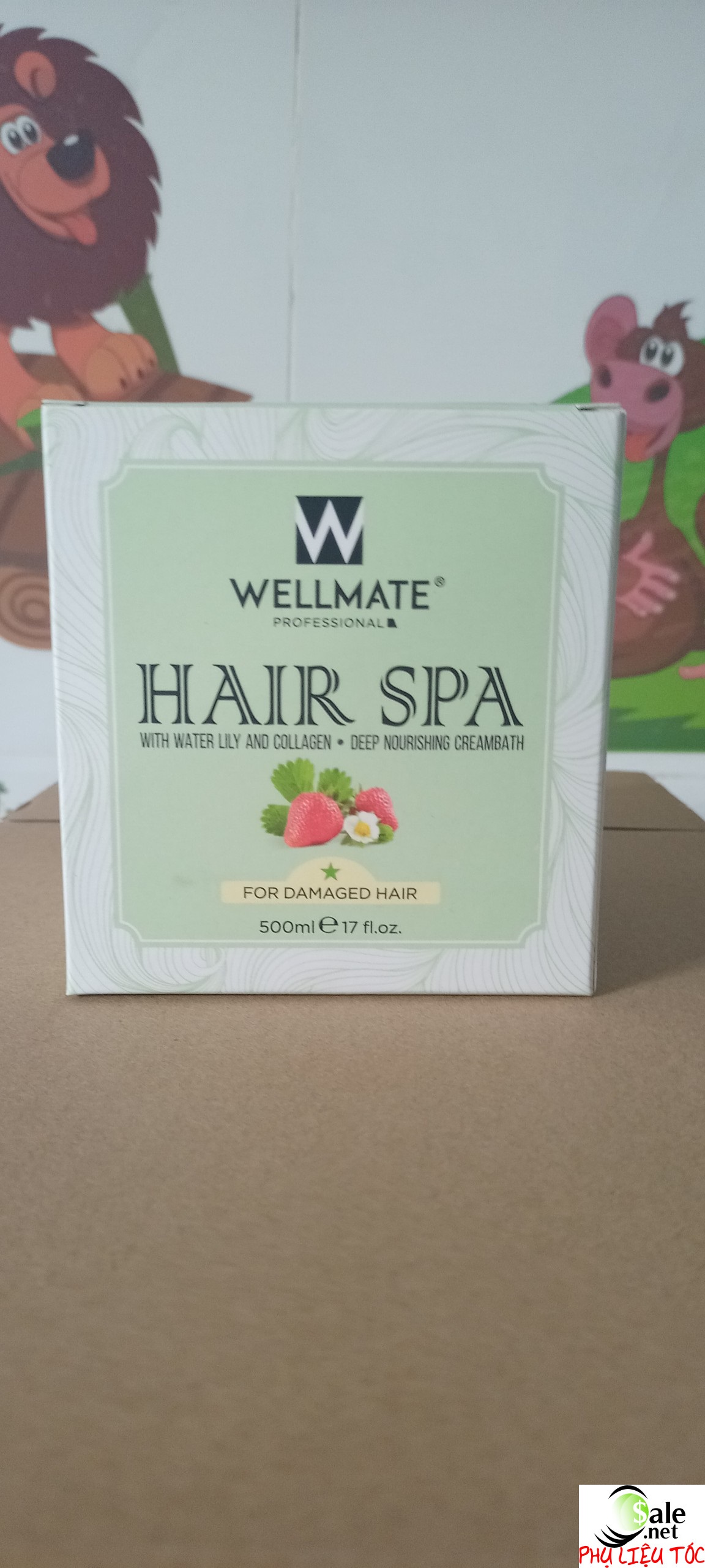 Dầu hấp siêu mượt Wellmate hair spa 500ml