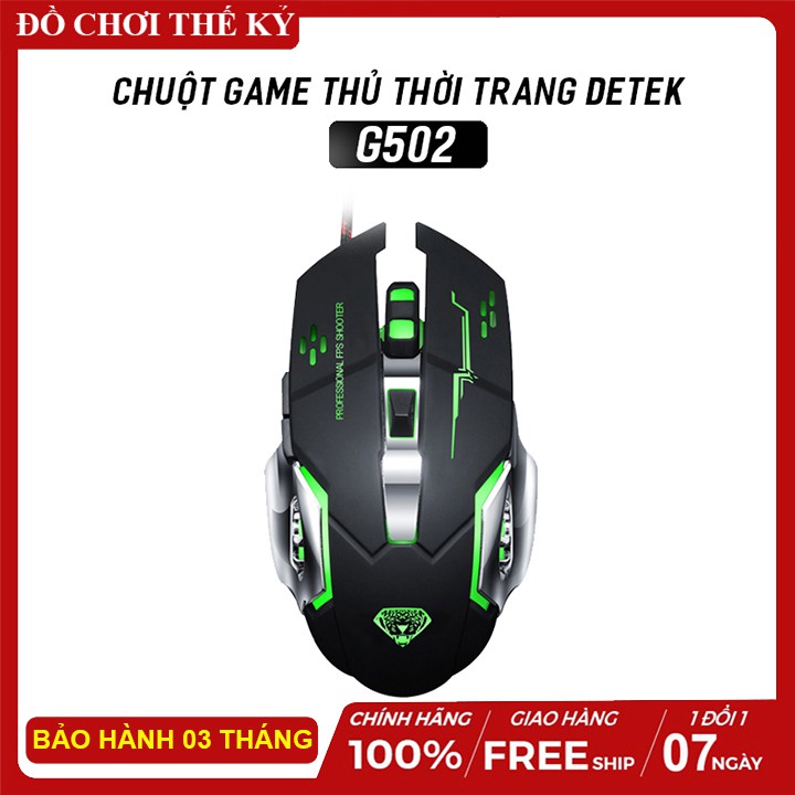 Chuột game thủ G502 - Màu Đen cực bền thiết kế độc lạ có LED nhiều màu