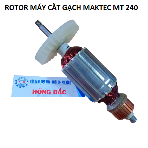 Rotor máy cắt gạch mt 410 hàng dây đồng chất lượng cao - ro mt410 dca