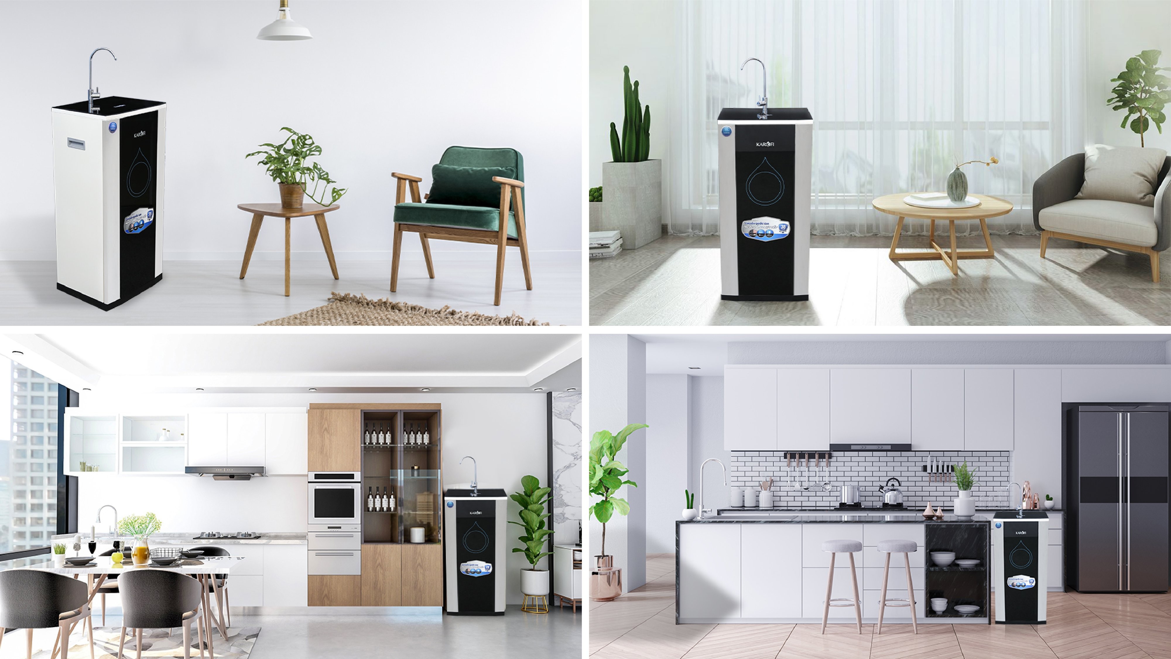 MÁY LỌC NƯỚC KAROFI ERO100V
