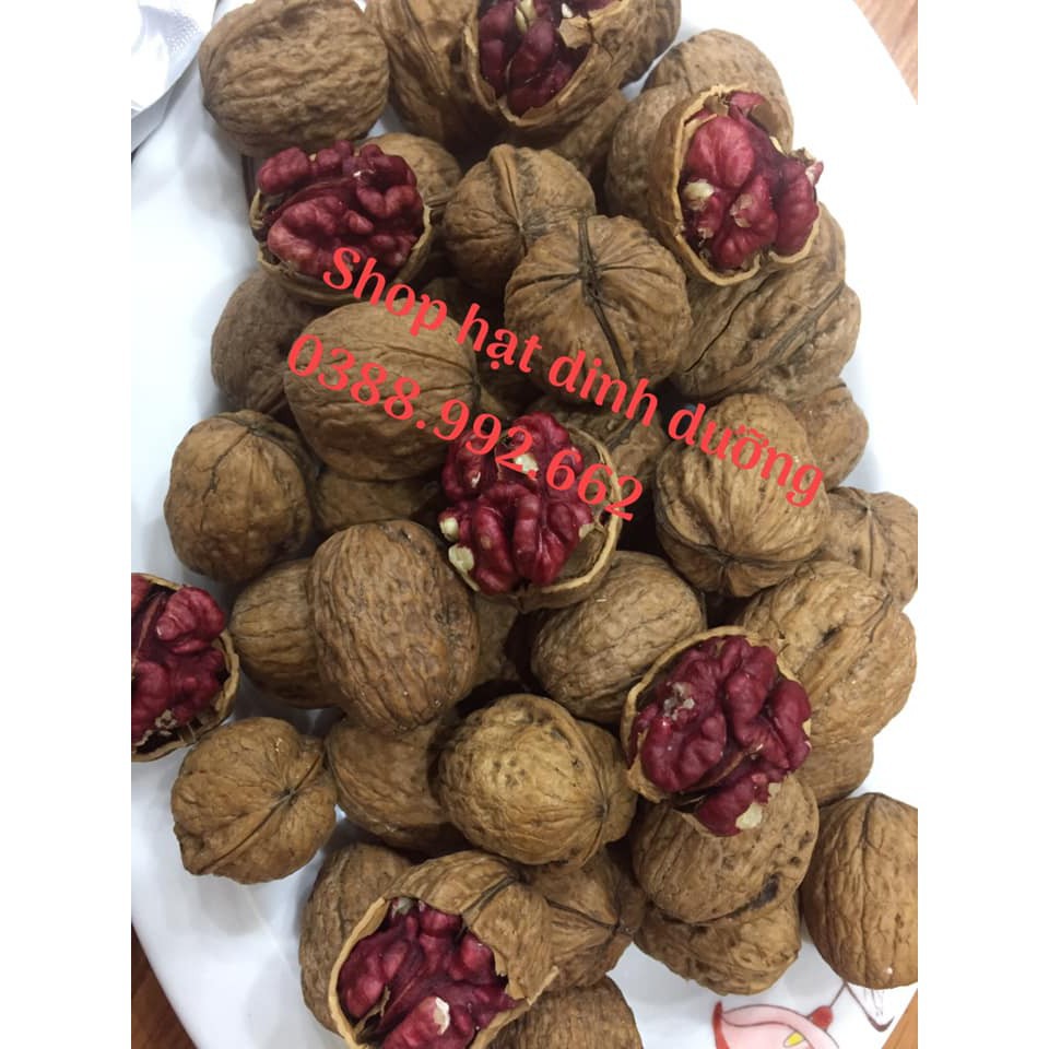 500g hạt Óc chó đỏ Mỹ