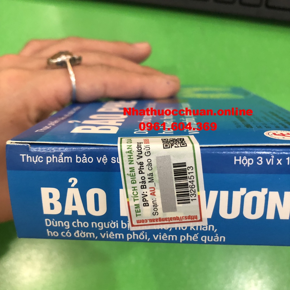 Bảo Phế Vương ( Hộp 3 vỉ * 10 viên)
