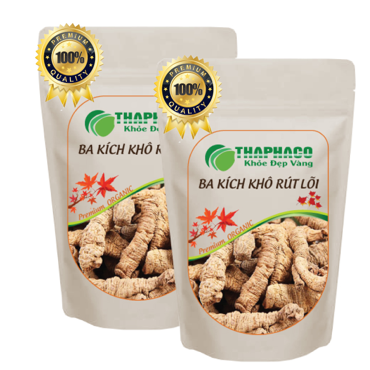 Ba kích tím rút lõi - Thảo dược ngâm rượu - Túi zip 100gram - Hỗ trợ cải thiện sức khỏe sinh lý nam giới